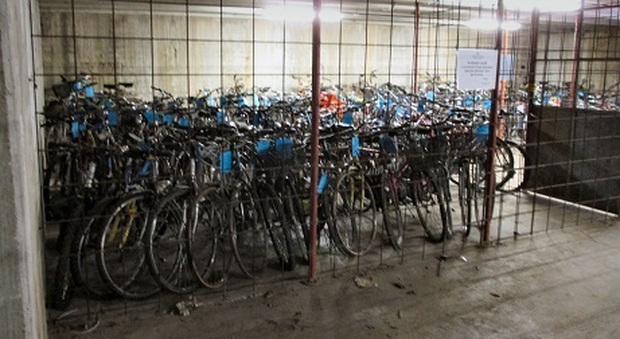 Dal 5 al 15 febbraio andranno all'asta 160 biciclette e altri oggetti smarriti a Vicenza