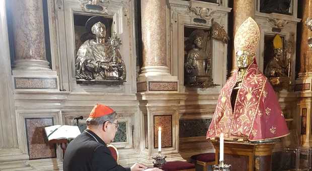 Coronavirus a Napoli, cardinale Sepe: assoluzione dei peccati per i ricoverati