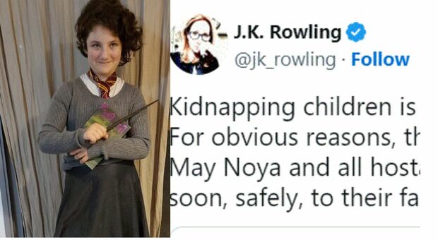 Israele, Noya la 12enne autistica fan di Harry Potter rapita da Hamas. L'appello di Jk Rowling: «Spregevole, riportatela a casa»