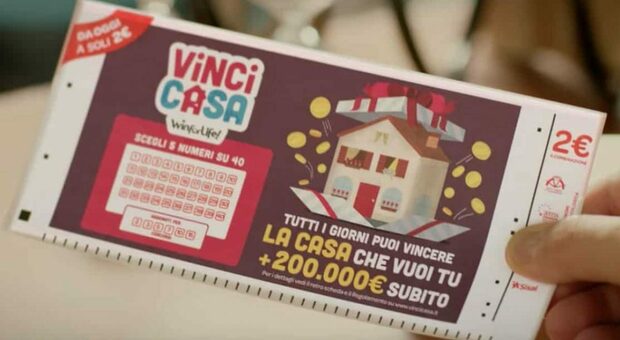 VinciCasa, vince 500 mila euro a Napoli ma non ritira il premio: ha sei giorni di tempo, poi perderà tutto