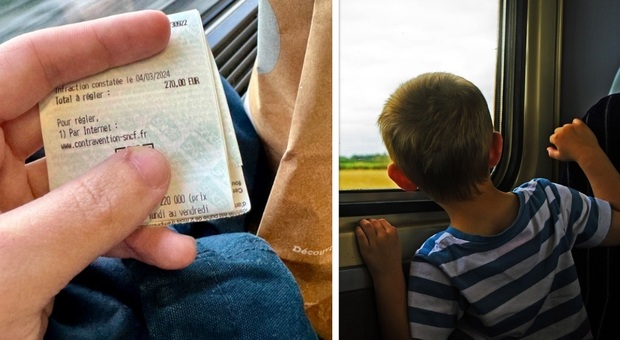 «Ho scambiato il mio posto in treno con un papà che voleva stare vicino al figlio, mi hanno fatto una multa da 270 euro»