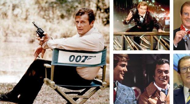Roger Moore è morto, aveva 89 anni. Sette volte nei panni di James Bond