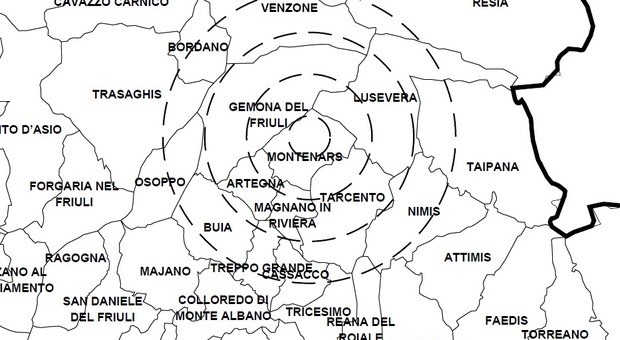Scossa di magnitudo 2.7 in Friuli: non si segnalano danni