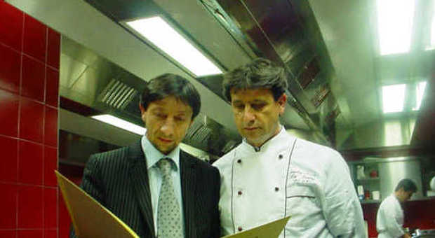 I fratelli Serva del ristorante La Trota protagonisti all'Italian Cusine di Dubai