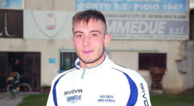 Riccardo Cuccù, attaccante del Porto Sant'Elpidio
