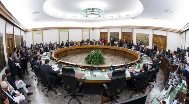 Il Consiglio superiore della magistratura riunito in plenum a Palazzo dei Marescialli