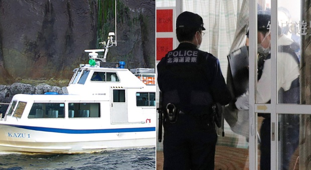 Giappone, affonda un battello turistico: almeno 10 morti