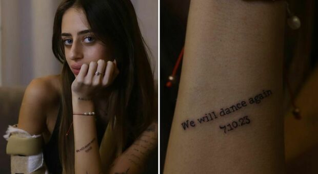 Mia Schem, ex ostaggio si tatua in memoria delle vittime del rave: «Balleremo ancora»