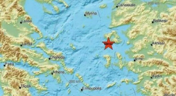 Terremoto Grecia e Turchia: forte scossa di 5.2 nel Mar Egeo, paura sulle isole e sulla costa