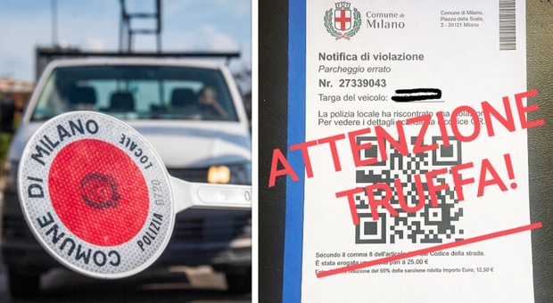 Multe false sulle auto a Milano, gli indizi per smascherare la truffa. La Polizia: «Non pagate»
