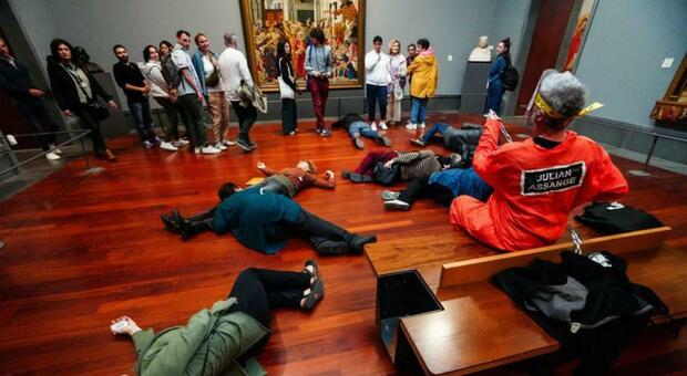 Il flashmob al museo di Capodimonte