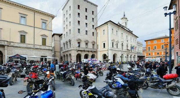 Transitalia Marathon, centinaia di motociclisti da tutto il mondo hanno fatto tappa a Rieti