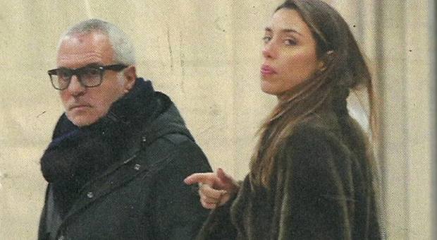 Giorgio Panariello e la fidanzata Claudia Capellini a Londra