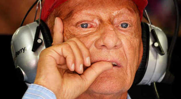 Niki Lauda, ex pilota Mercedes e attuale presidente di Mercedes GP