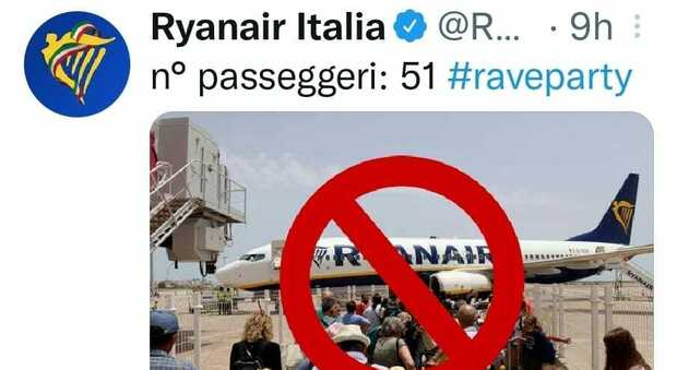 Ryanair, frecciata al decreto rave: «E i nostri voli con 51 passeggeri?»