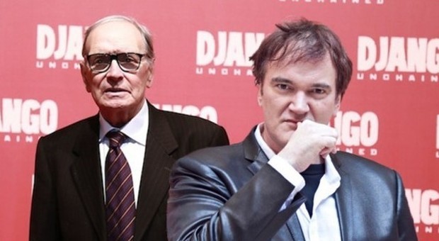 Morricone e Tarantino è già cult: esce il 18 il cd inciso dal musicista per il western del regista