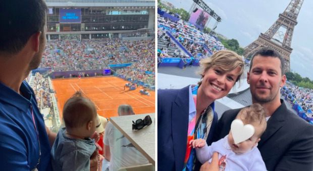 Federica Pellegrini, Matteo Giunta e la foto con Matilde alle Olimpiadi ...