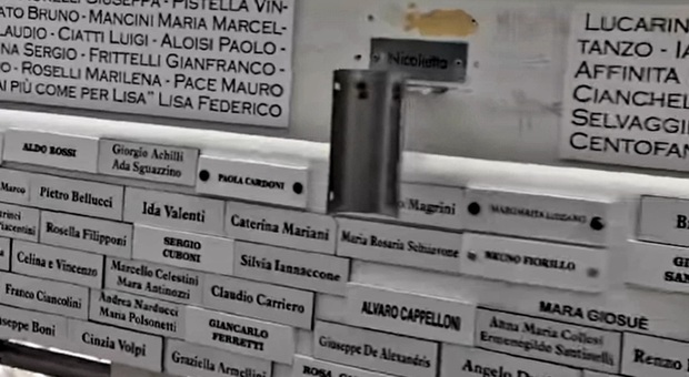 Santa Rosa, l'ultimo giorno di Gloria: sulla Macchina i nomi di oltre mille viterbesi che non ci sono più