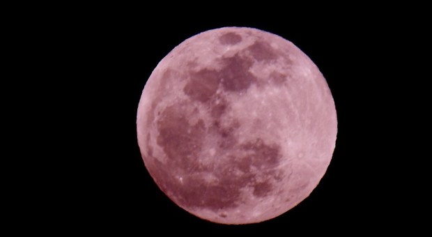 Domani arriva la 'Luna rosa', ma il colore è solo un'illusione