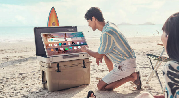 Il display Stand By Me di Lg