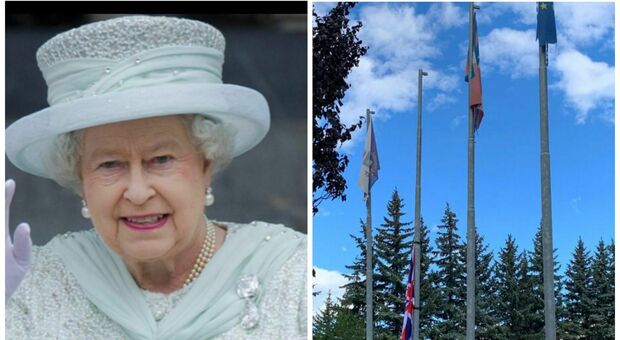 Tutto il mondo è in lutto per la morte di sua Maestà la Regina Elisabetta II. Anche Sauze d Oulx, la località sciistica sulle montagne olimpiche torinesi, mostra solidarietà agli inglesi