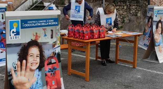 Ricerca contro il cancro: successo a Castelnuovo di Farfa per l'iniziativa dell'Airc
