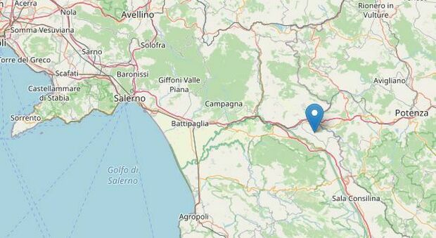 Terremoto nel Salernitano, scossa di 3.2: epicentro in zona Salvitelle