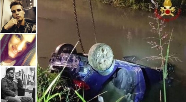 Dramma a Jesolo, morti 4 giovanissimi: l'auto nel canale