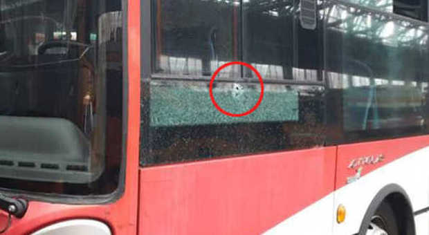 Napoli, colpi di pistola contro l'autobus: conducente colpita dal proiettile