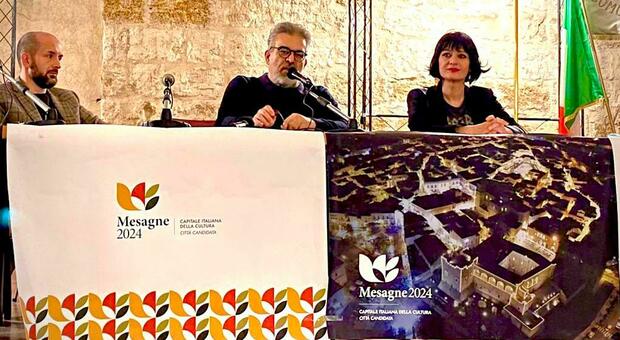 Toni Matarrelli e Simonetta Dellomonaco per Mesagne candidata al Capitale italiana della cultura 2024