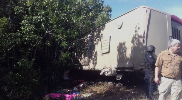 Messico, incidente a un bus di turisti, 12 morti: "Due italiani a bordo, stanno bene", l'autista è fuggito