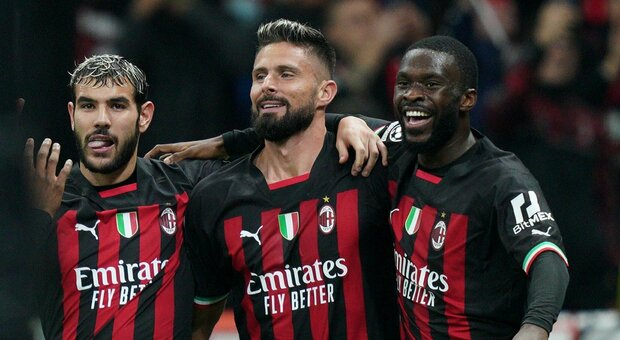 Milan, 4-0 al Salisburgo: rossoneri agli ottavi con doppietta di Giroud e i gol di Krunic e Messias