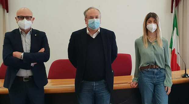 Massimo Vitali, Riccardo Rossi ed Emma Taveri