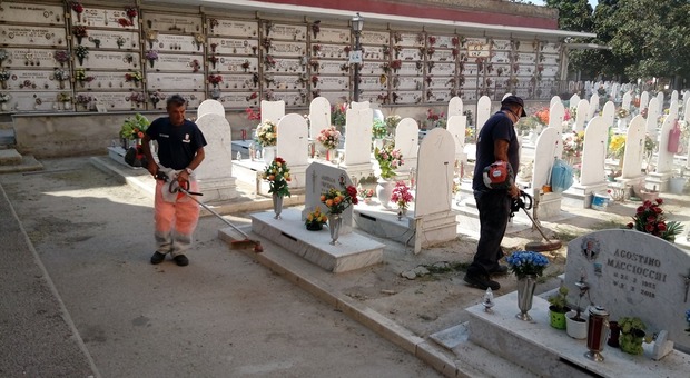 Cimitero di Ponticelli, interventi sul verde: ma nessuno pensa a sprechi d’acqua e pericoli