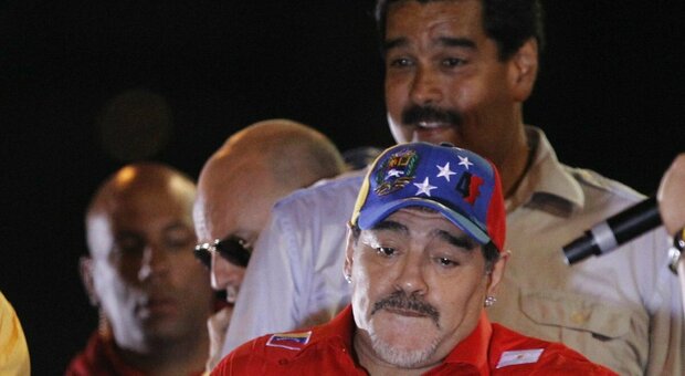 Maradona con Maduro