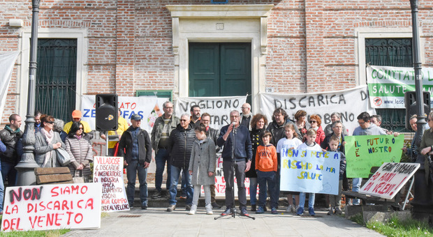 protesta a San'Urbano, foto di repertorio