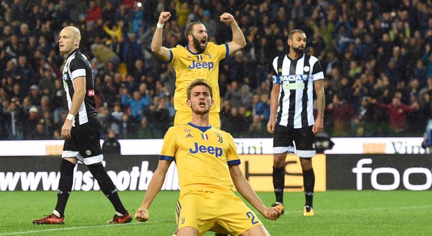 Goleda della Juve anche se in 10: Khedira show, sei gol all'Udinese