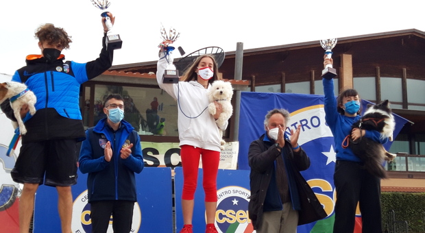 Trionfo anconetano con Elena Boari nella finale italiana di agility dog