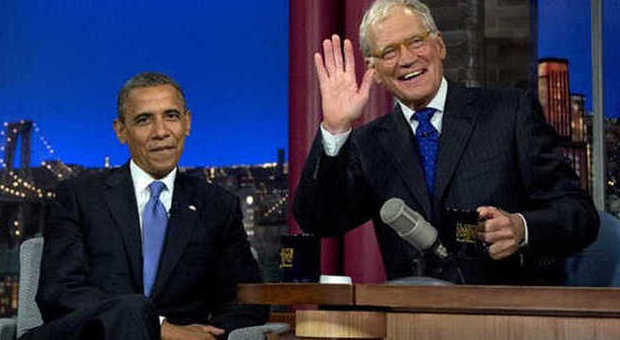 David Letterman, storico addio alla tv. "Vado in pensione nel 2015". L'annuncio in diretta