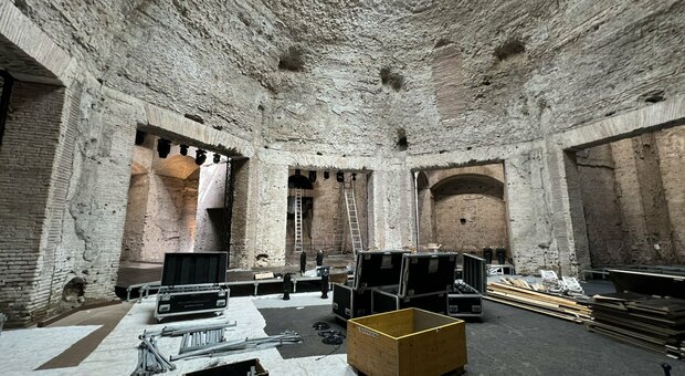 Domus Aurea diventa un palco e s’illumina di rock: il gioiello archeologico tra luci e suoni