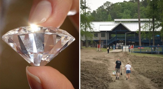 Trova un diamante di 4 carati durante un'escursione: «Sei la donna più fortunata del mondo»