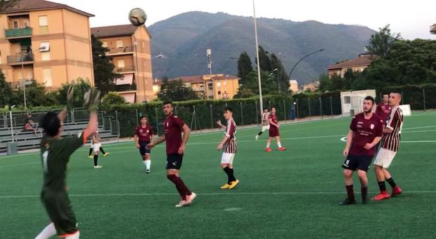 Una azione della partita di Torneotto tra Alba Sant'Elia e Tigers (Foto Passaro)