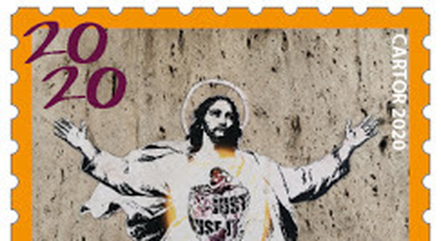 La Street Art adottata dal Vaticano, per la prima volta su un francobollo ufficiale