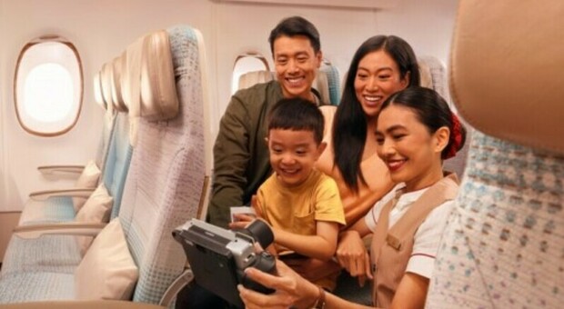 I 5 consigli di Emirates per viaggiare con i bambini durante un volo