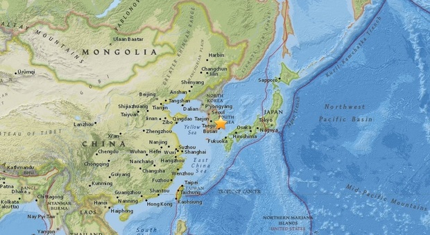 Corea del Sud, due forti scosse di terremoto in pochi minuti: magnitudo 5.5
