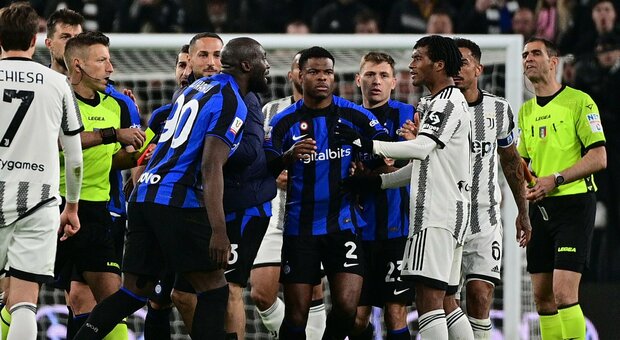 Juventus-Inter 1-1, due gol e tre cartellini rossi. Saltano i nervi nel finale, i bianconeri si fanno rimontare da Lukaku