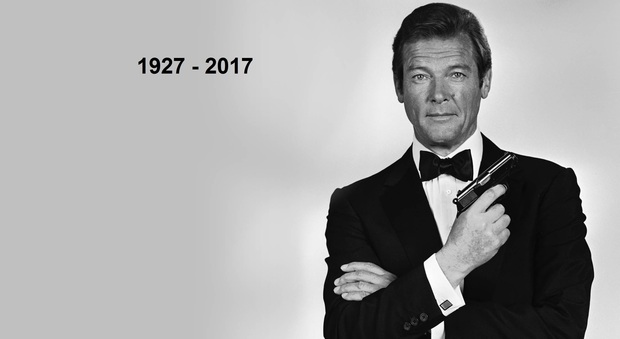 È morto Roger Moore, aveva 89 anni. Ha vestito 7 volte i panni di James Bond