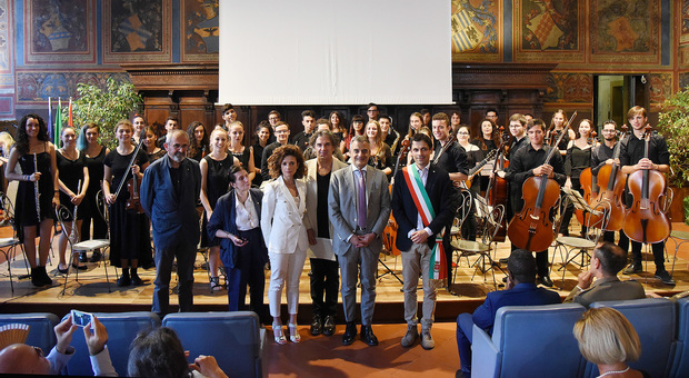 Orchestra Liceo Classico Mariotti Perugia Premio Baiocco d'Oro 2018 Sala dei Notari
