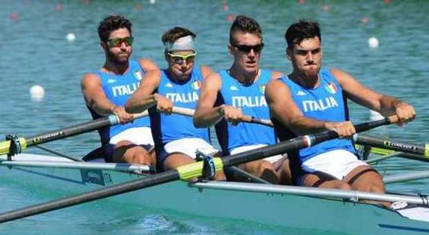 Mondiali canottaggio, oro per l'Italia trionfo nel 4 senza, dominati gli australiani