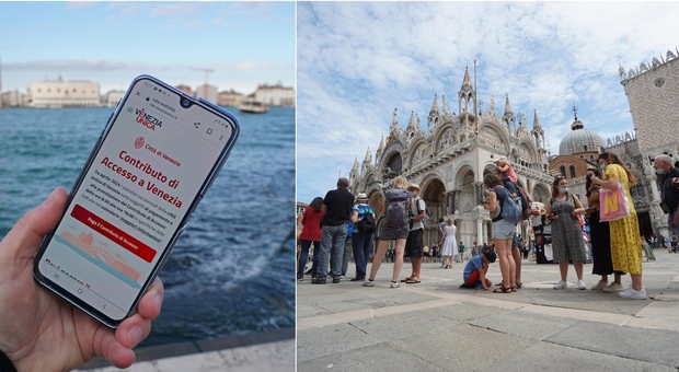 Venezia, da oggi si entra con il ticket d'ingresso: 110mila arrivi, pagano in 8mila. Tensione con la polizia